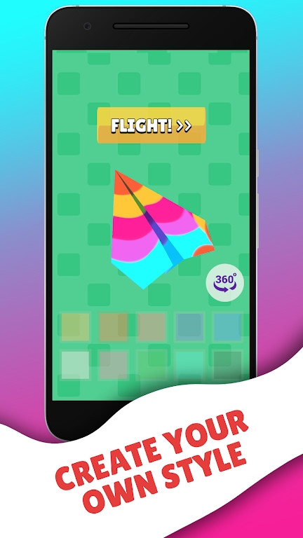 纸飞机折叠和油漆 纸飞机折叠和油漆