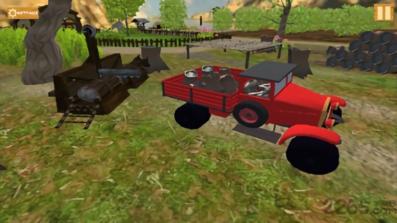 新型拖拉机货物运输机