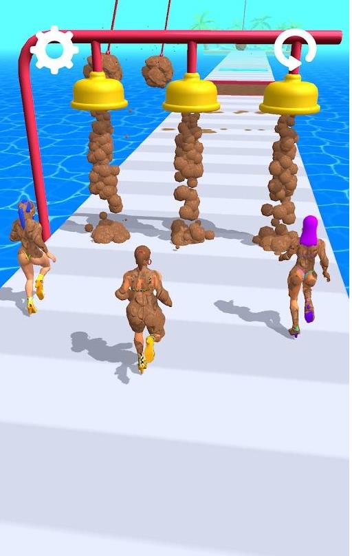 泥浆障碍赛 泥浆障碍赛