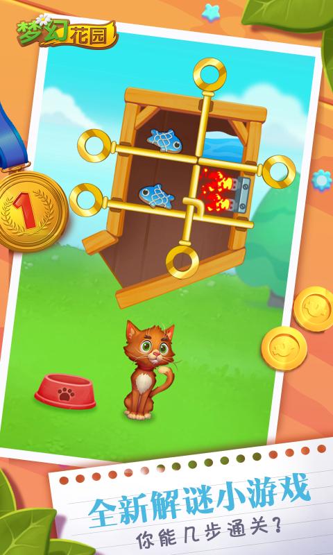 梦幻花园缅因猫来袭