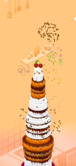 蛋糕堆栈3D