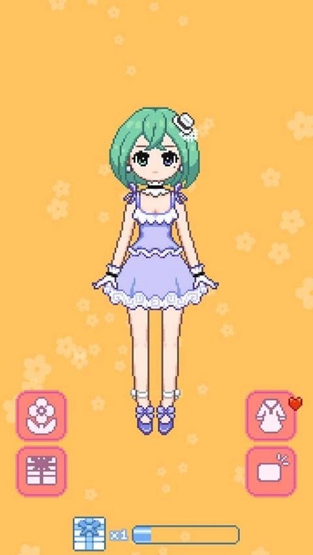 莫莫的盛装打扮