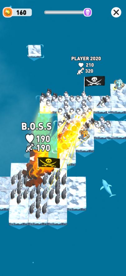 企鹅筏战战斗漂流