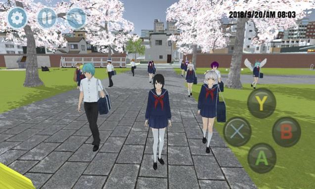 初恋糖果樱花恋爱模拟