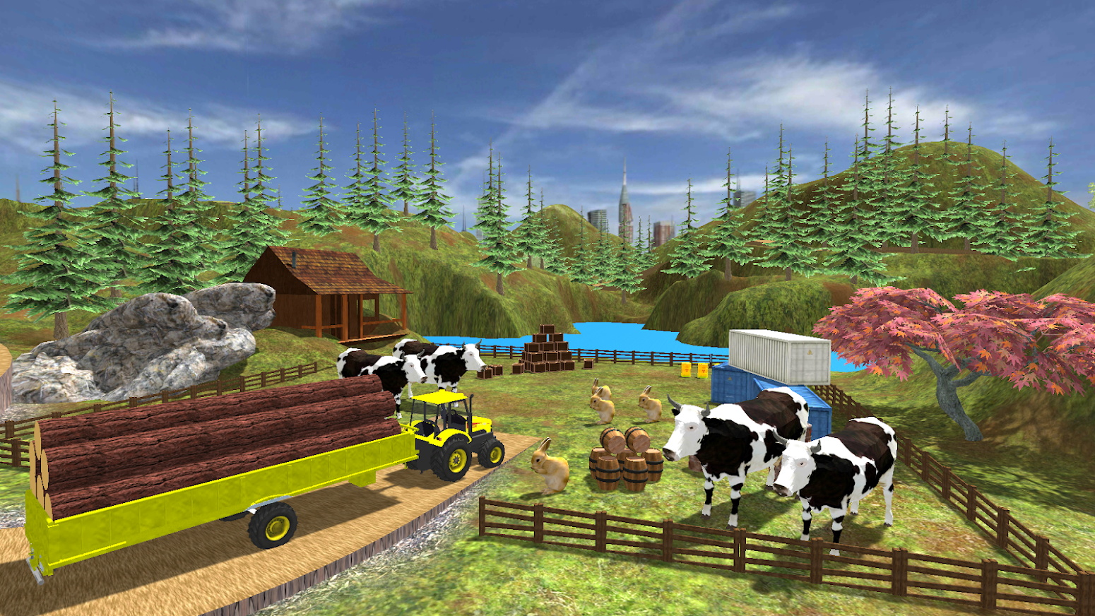 农民拖拉机播种模拟器