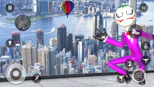 蜘蛛火柴人城市英雄 蜘蛛火柴人城市英雄