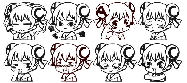 ac娘表情包 ac娘表情包