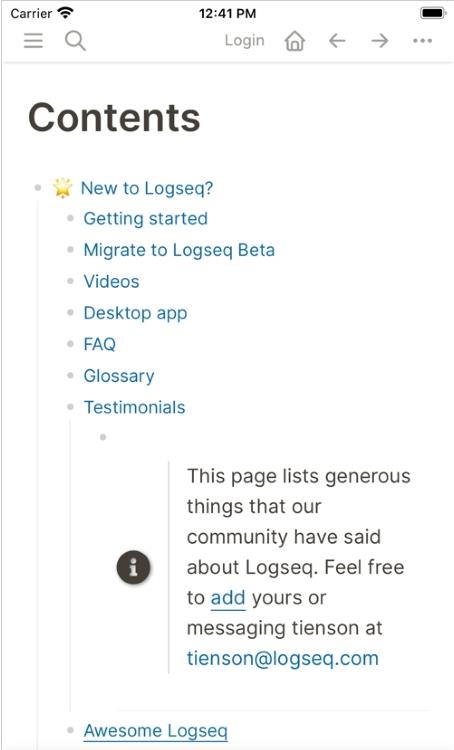 Logseq Logseq