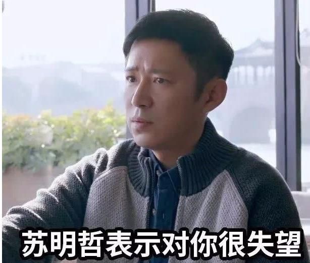 苏明哲太让我失望了表情包 苏明哲太让我失望了表情包