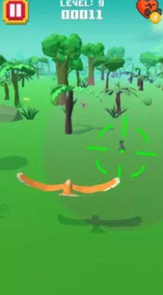 猛禽愤怒的小鸟猎杀动物