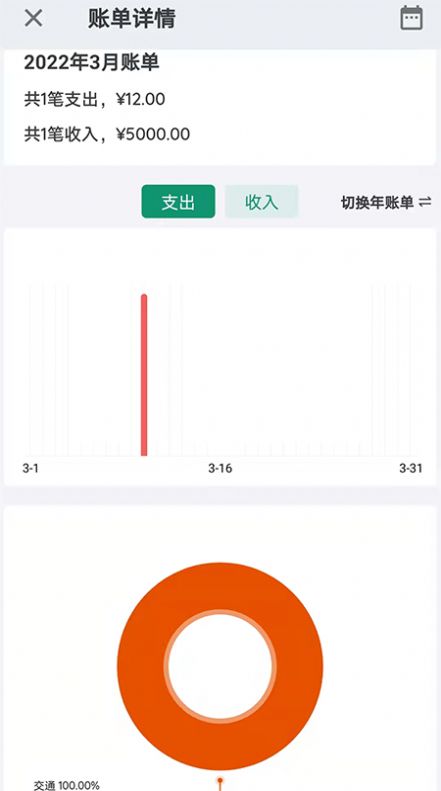 留白记账
