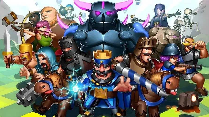 部落冲突皇室战争破解版无限宝石