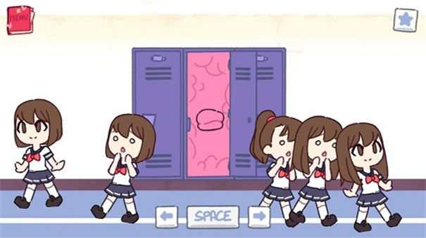 解锁口香糖女孩