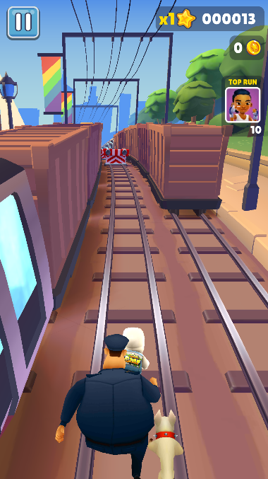 地铁跑酷破解版无限金币无限钥匙