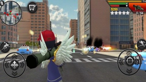 火柴人绳索英雄城市