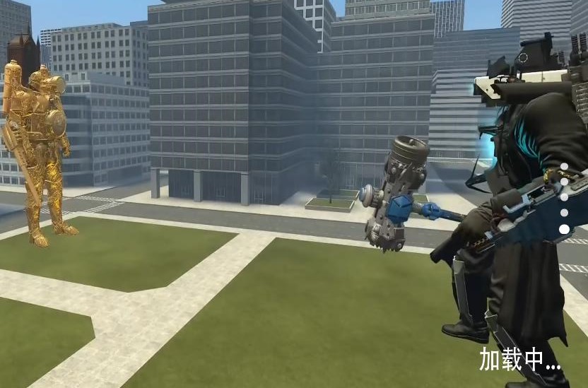 监控人与巨型音响泰坦