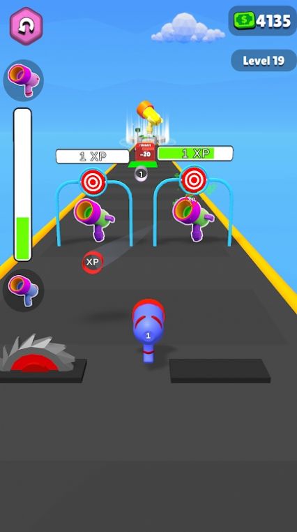 圆形武器射击跑