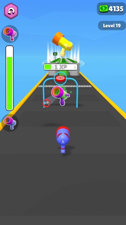 圆形武器射击跑