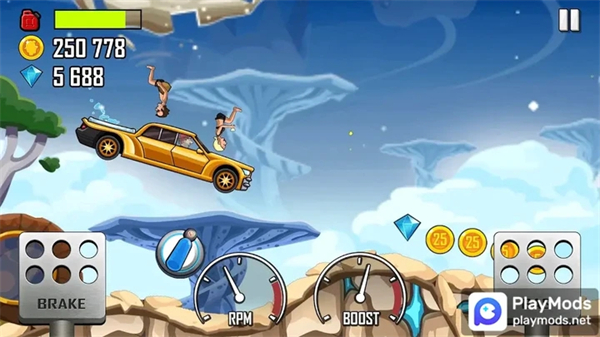 登山赛车无限金币钻石版