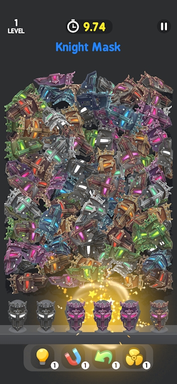 神秘的面具匹配