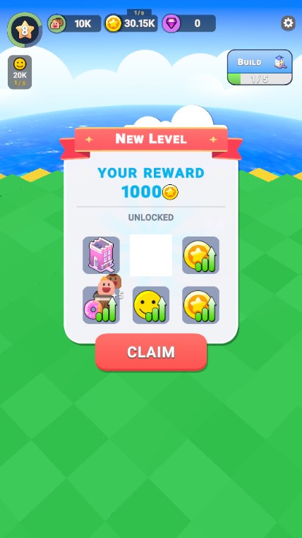 梦想之城闲置建造者无限金币版