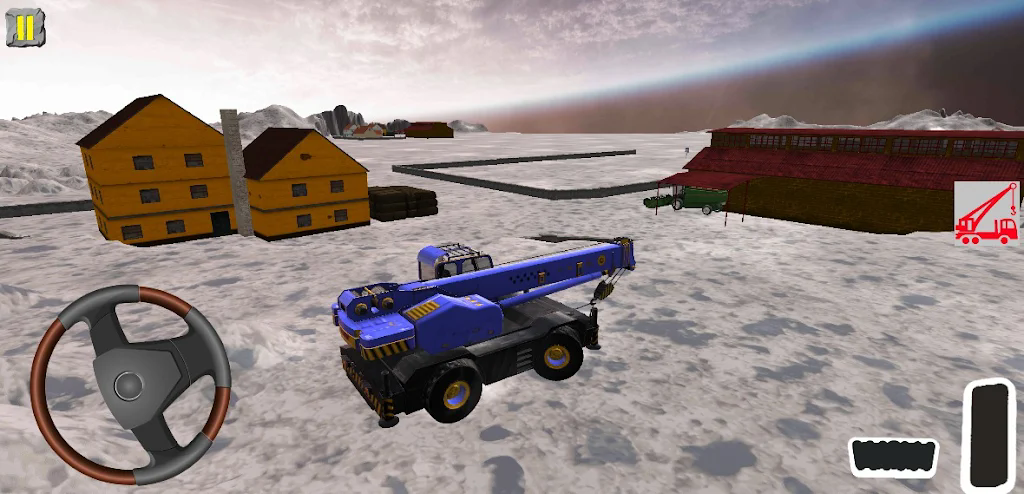 荒野大型挖掘机