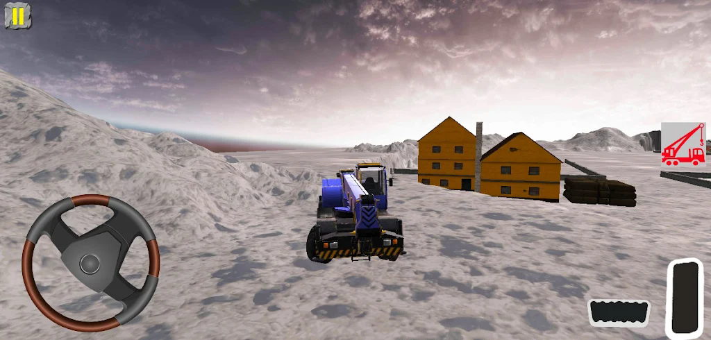 荒野大型挖掘机