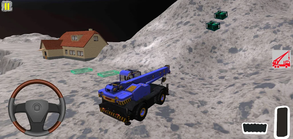 荒野大型挖掘机