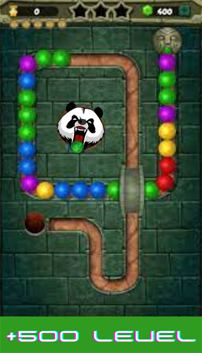 熊猫射击弹球比赛