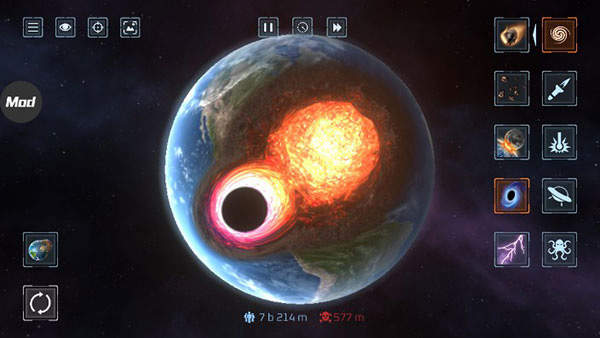 星球爆炸模拟器全解锁版